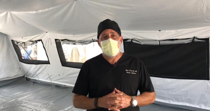 Hospital San Cristóbal en Puerto Rico para la atención de pacientes con COVID-19