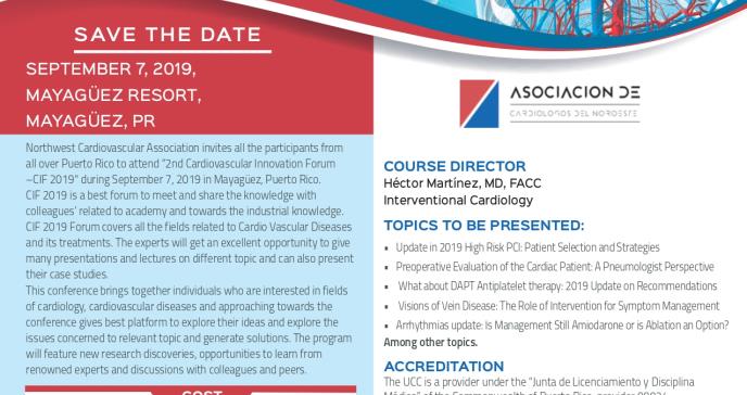 2nd Cardiovascular Innovation Forum 2019
