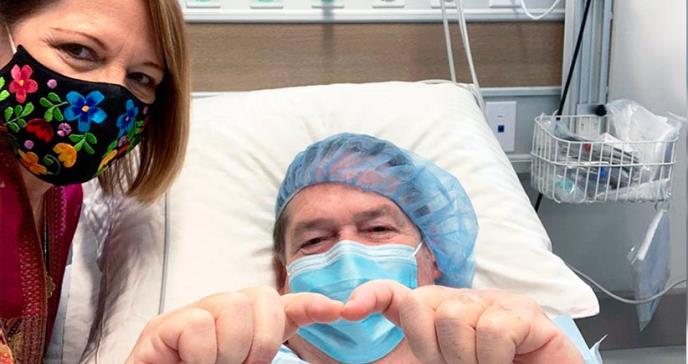 Milagrosa recuperación del doctor Beltrán, que a sus 71 años se contagió de COVID-19