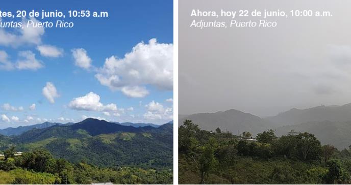 Dpto. de Salud: Polvo del Sahara podría empeorar el asma y las condiciones respiratorias