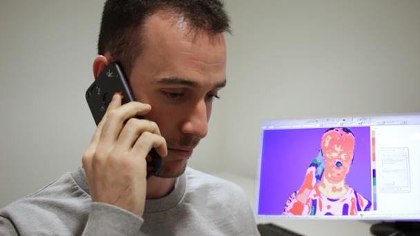 Termografía para saber si una persona miente Termografía para saber si una persona miente