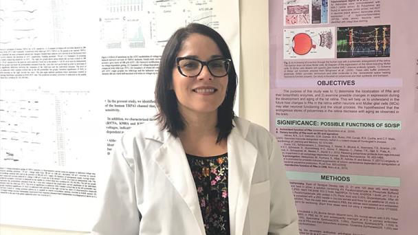 Investigadores puertorriqueños estudian las funciones cristalinas de la retina Investigadores puertorriqueños estudian las funciones cristalinas de la retina