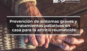 Prevención de síntomas graves y tratamientos paliativos en casa para la artritis reumatoide