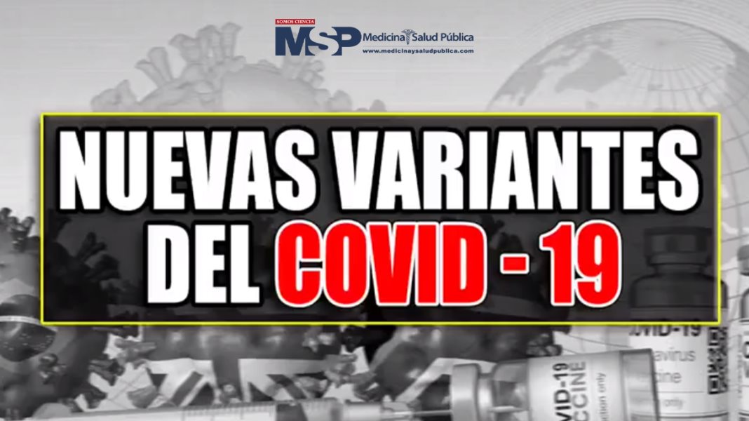 Nuevas variantes de COVID 19