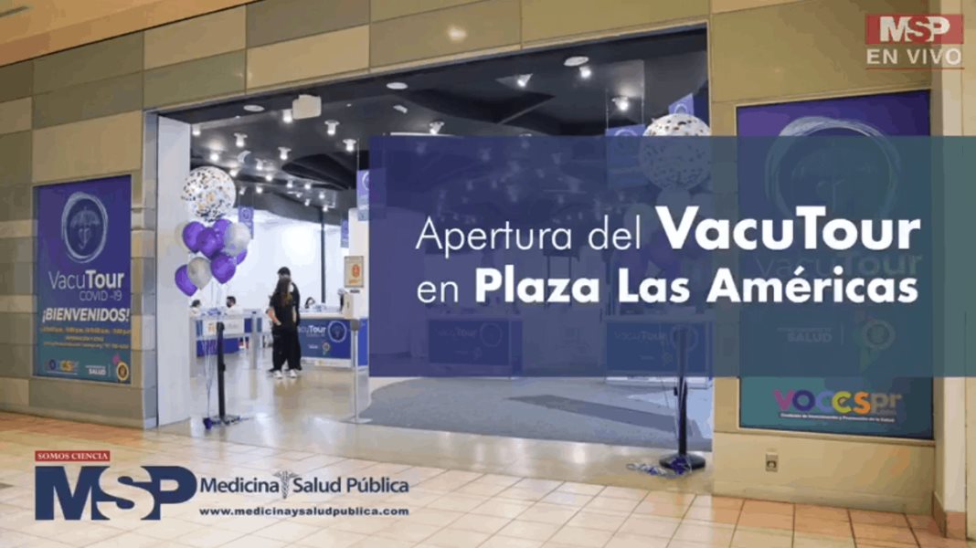 Apertura del VacuTour en Plaza Las Américas