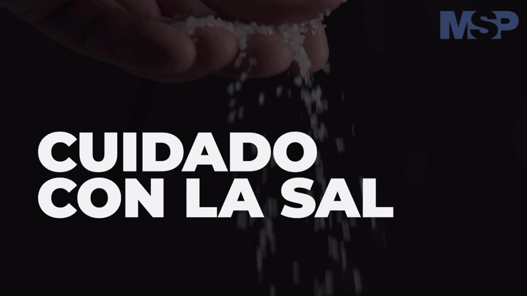 Cuidado con la Sal