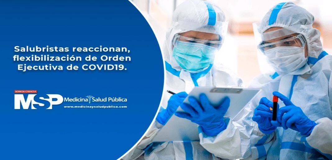 Salubristas reaccionan ante Orden Ejecutiva del Covid-19 en Puerto Rico