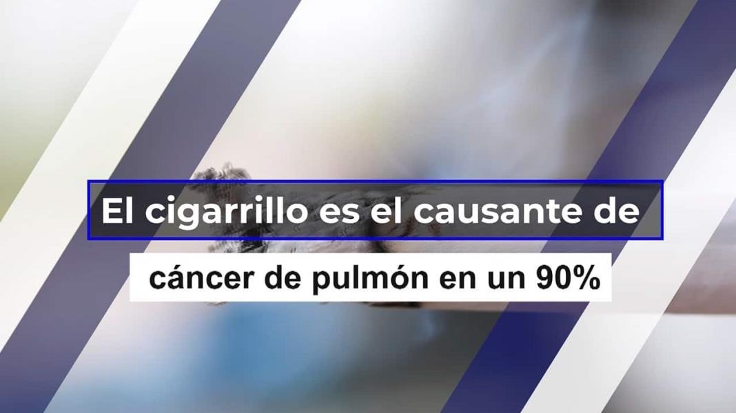 El cigarrillo y su estrecha relación en los casos de cáncer de pulmón