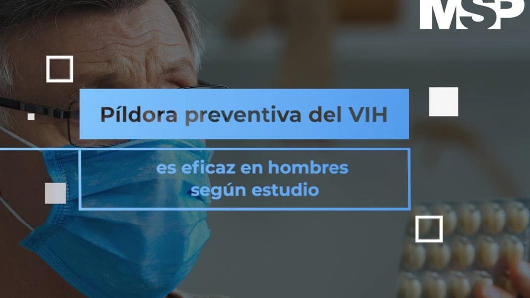 Estudio: Píldora preventiva del VIH es eficaz en hombres