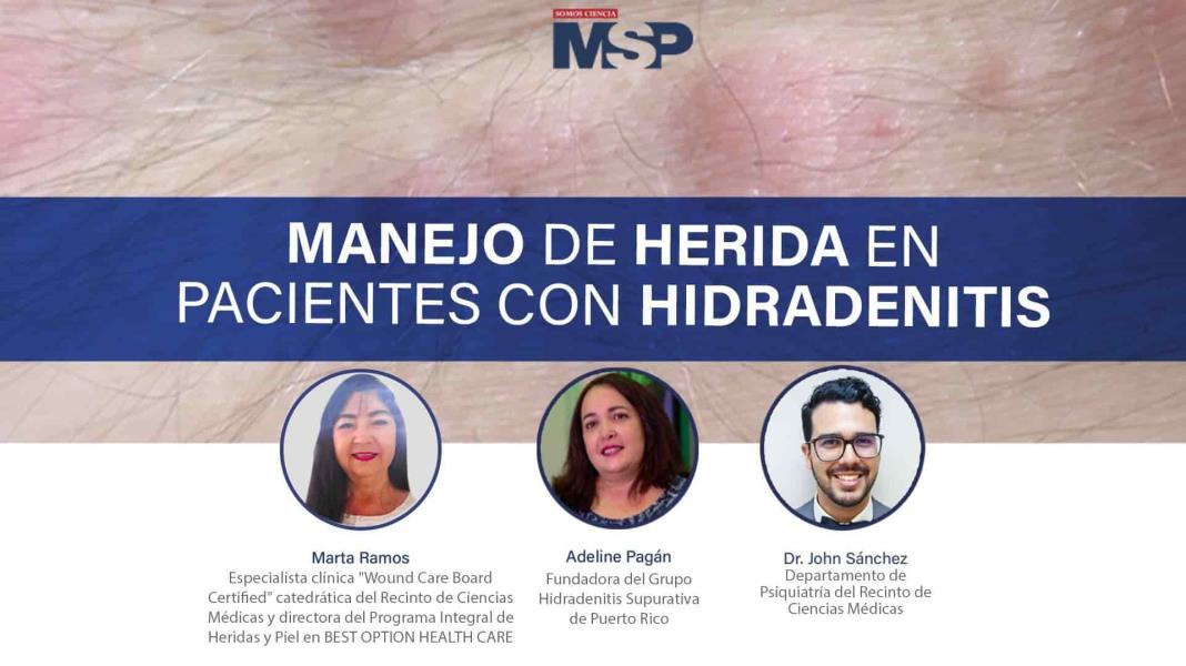 #ExclusivoMSP - Manejo de herida en pacientes con Hidradenitis Supurativa
