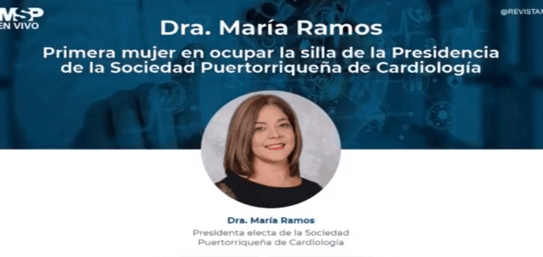 Primera mujer en presidir la Sociedad Puertorriqueña de Cardiología