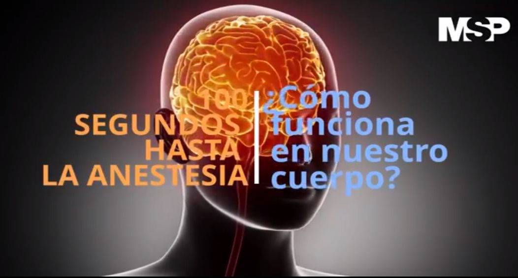 #ExclusivoMSP - 100 segundos hasta la anestesia: ¿Cómo funciona nuestro cuerpo?