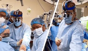 Cirujanos salvan la vida de paciente no apto para cirugía con su propia válvula