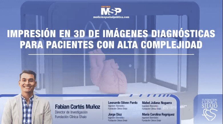Impresión en 3D: método para el tratamiento de patologías en el organismo de alta complejidad
