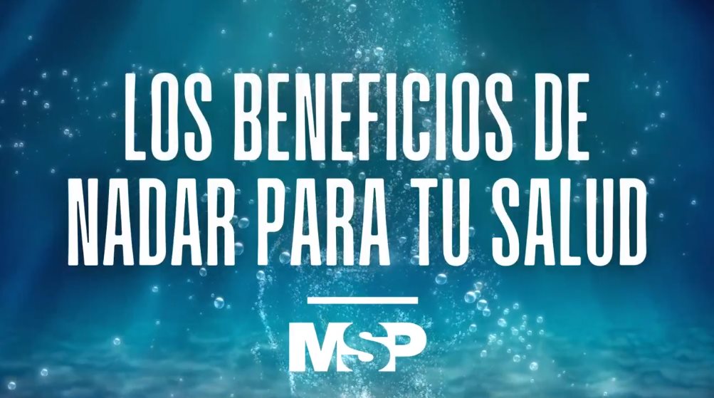 #ExclusivoMSP - Los beneficios de nadar para la salud