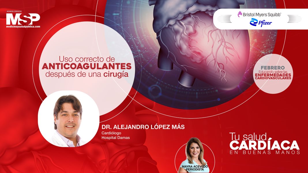 #ExclusivoMSP - Uso correcto de los anticoagulantes en pacientes después de una cirugía