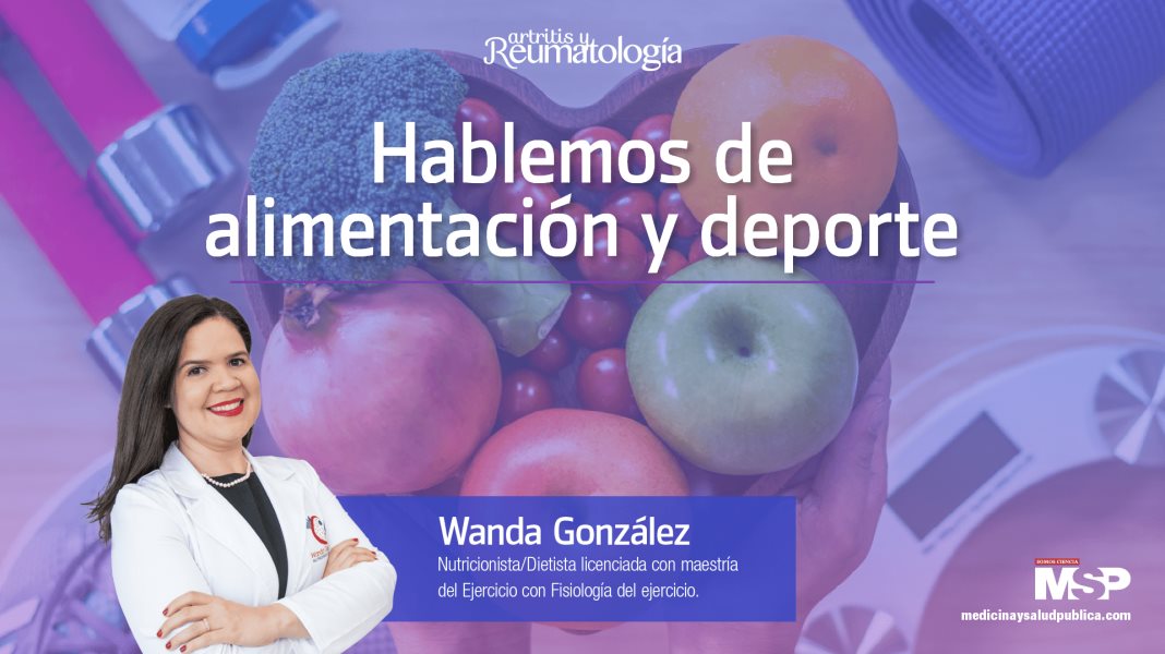 Alimentación y deporte pacientes con artritis