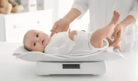 Este es el peso medio de un bebé en cada mes durante su primer año de vida