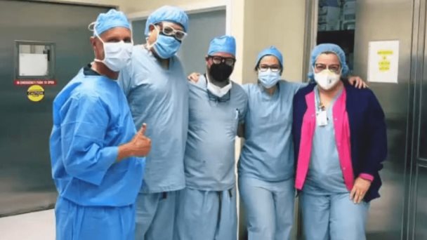 Con técnica Vnotes: primera histerectomía sin herida y sin dolor realizada en el Hospital Auxilio Mutuo