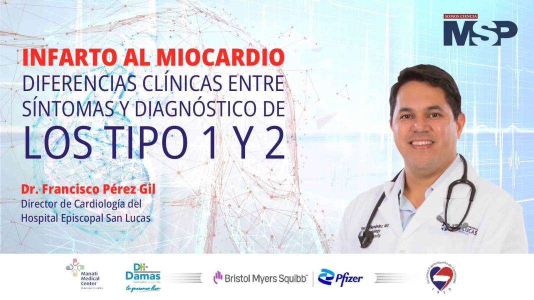 #ExclusivoMSP I Infarto de miocardio: Diferencias clínicas en los tipos 1 y tipo 2
