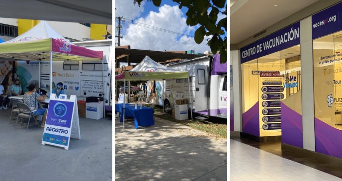 VOCES Sobre Ruedas: vacunas bivalentes contra COVID-19 llegan a los afectados por Fiona en Puerto Rico
