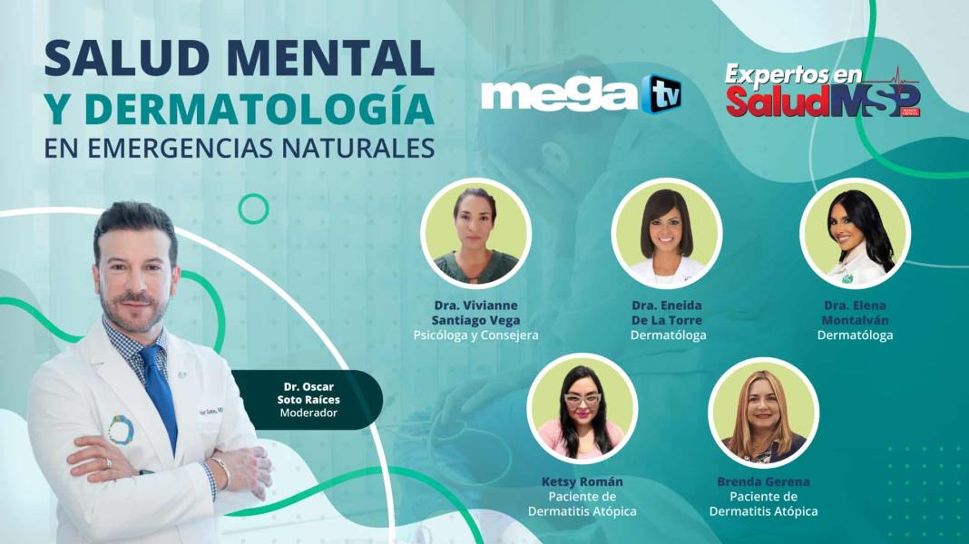 Salud mental y dermatología en emergencias naturales