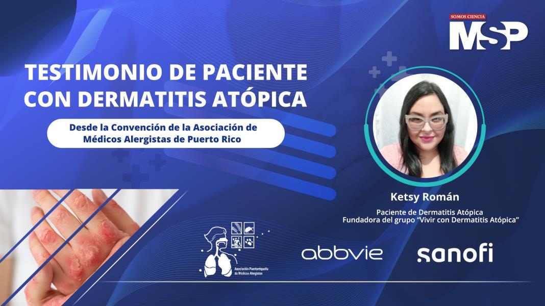 #ConvenciónAlergistas | Testimonial: viviendo con dermatitis atópica