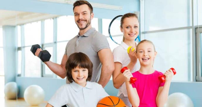 Ejercicios contra las enfermedades infantiles y el sedentarismo