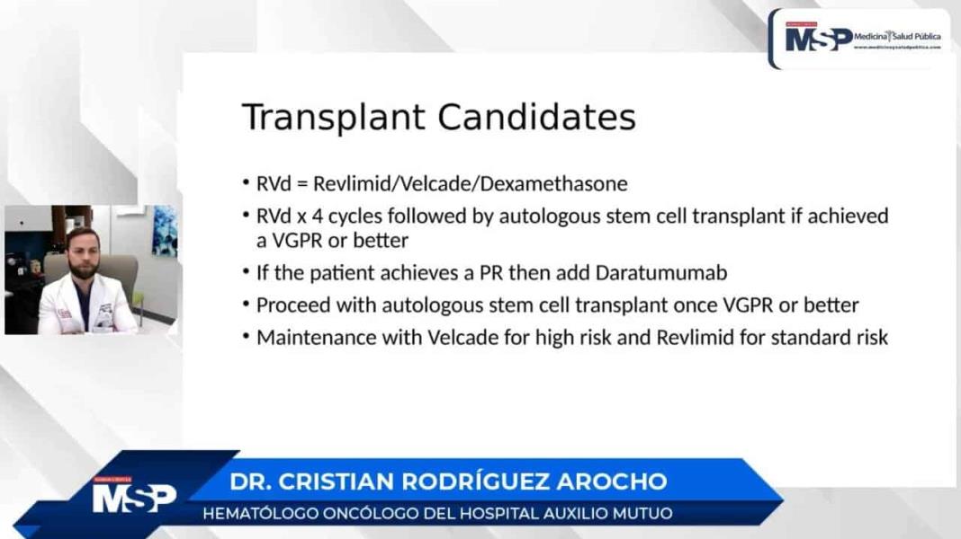 #EspecialMSP I El trasplante y el Mieloma Múltiple