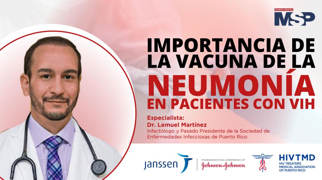 #ConvenciónVIH | Importancia de la vacuna de la neumonía en pacientes con VIH