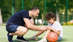Luxación de la rótula en niños: cuídalo en casa