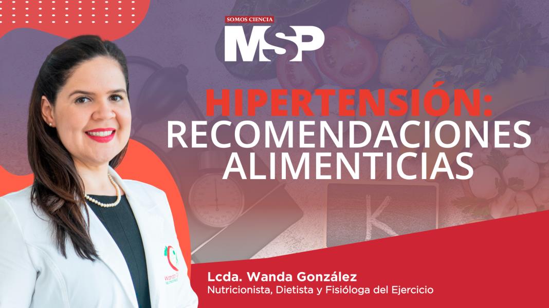 Hipertensión: Recomendaciones alimenticias