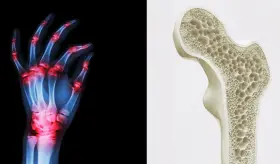 ¿Pérdida de masa ósea común en pacientes con artritis reumatoide? Relación entre osteoporosis y artritis