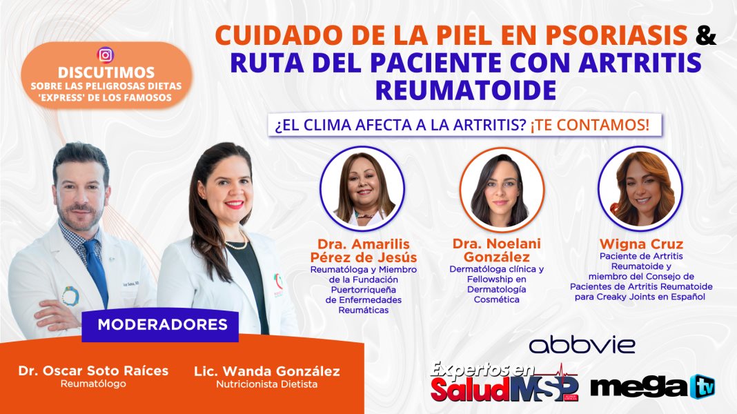 Cuidado de la piel en Psoriasis y ruta del paciente con Artritis Reumatoide - #ExpertosEnSalud