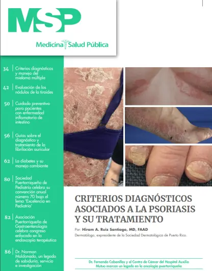 Criterios diagnósticos asociados a la psoriasis y su tratamiento