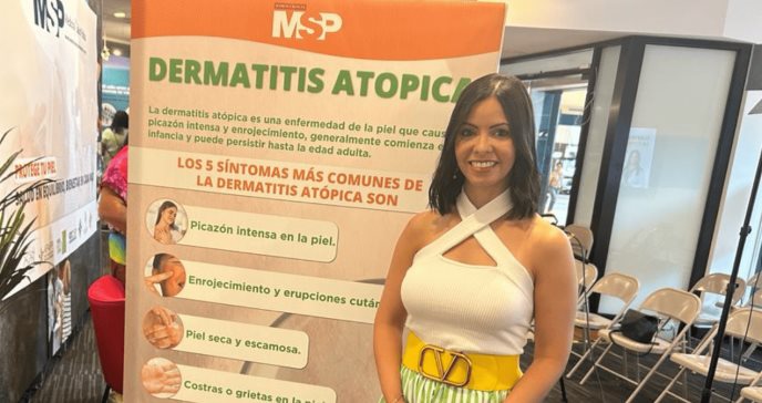 Dermatitis atópica: Se piensa que entre un 15 a 20 % niños pueden tenerla”, Dra. De la Torre