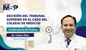 Conferencia de prensa: Decisión del Tribunal Supremo en el caso del Colegio de Médicos