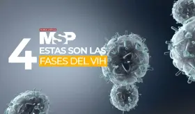 Estas son las 4 fases del VIH