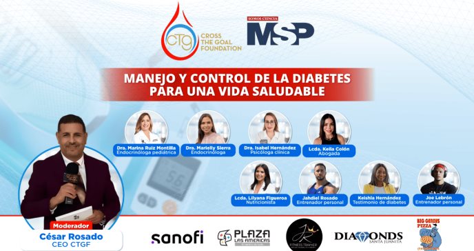 Cross The Goal Foundation y Revista MSP: Próxima alianza educativa en el Mes de la Diabetes