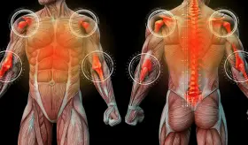 Abrazo de esclerosis múltiple: uno de los primeros síntomas indicadores de la enfermedad