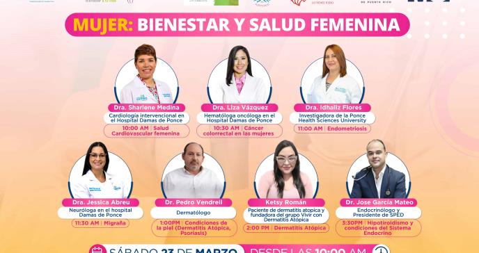 Llega ‘Mujer: Bienestar y Salud Femenina’: Conversatorio sobre salud integral de mujeres en Puerto Rico