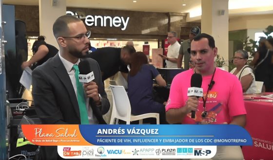 "Reconocí la importancia de alzar mi voz, de hablar sobre el VIH y romper ese estigma que todavía existe"