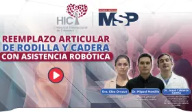 Reemplazo articular de rodilla y cadera con asistencia robótica
