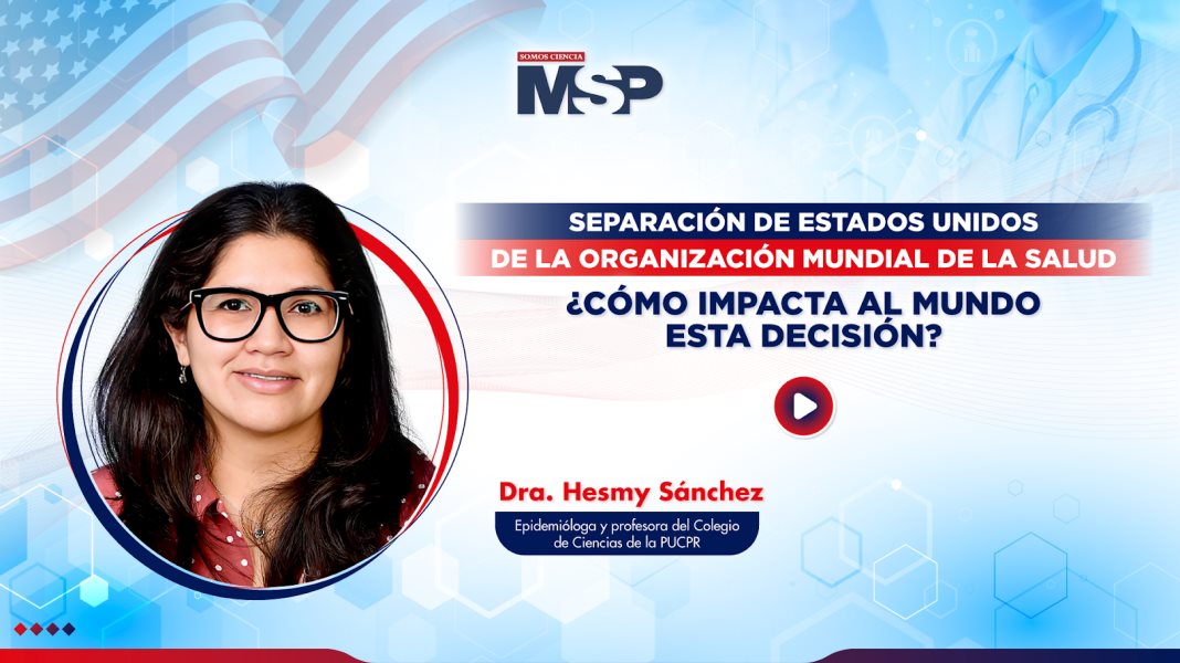 Separación de Estados Unidos de la Organización Mundial de la Salud