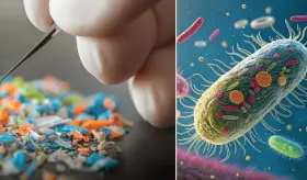Los microplásticos podrían estar impulsando la resistencia a los antibióticos, según estudio