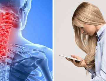 Uso prolongado de dispositivos electrónicos con mala postura aumenta el riesgo de dolor cervical,