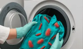 Uniformes de profesionales de salud lavados en casa podrían propagar bacterias resistentes, estudio