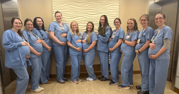 14 enfermeras embarazadas al mismo tiempo en hospital de Wisconsin: Coincidencia con significado especial