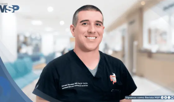 "Ser gastroenterólogo y paciente de EII me ha permitido ser luz para otros": Dr. Ahmed Morales