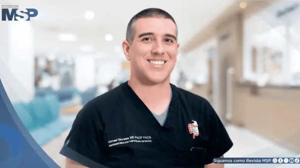 "Ser gastroenterólogo y paciente de EII me ha permitido ser luz para otros": Dr. Ahmed Morales
